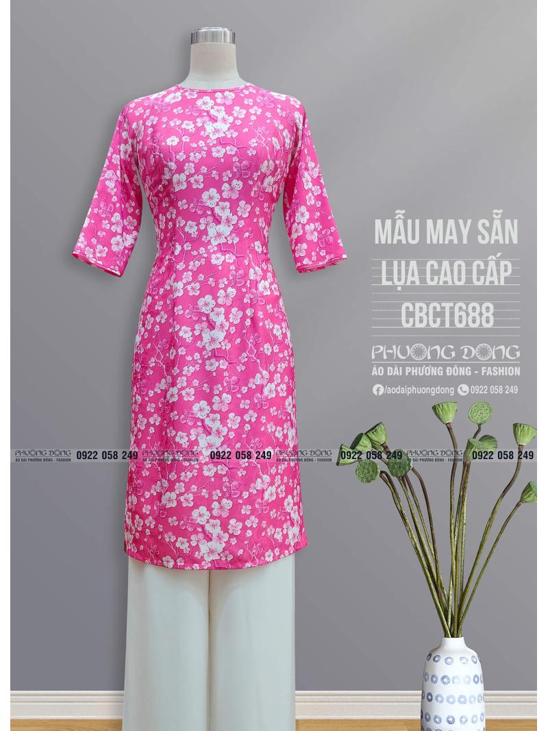 Áo Dài Cách Tân Lụa Cao Cấp CBC688